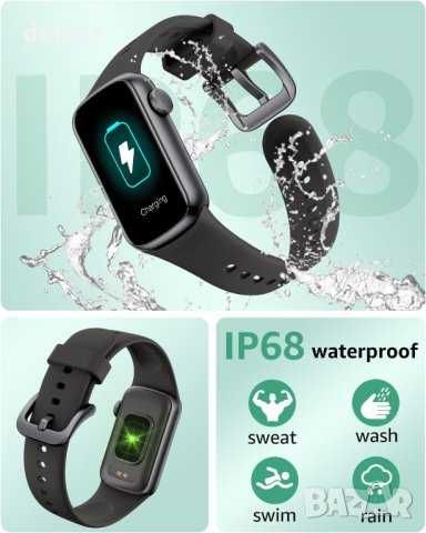 IMFRCHCS Смарт часовник 1,47" цял екран IP68 водоустойчив Android iOS