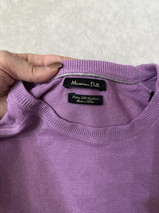 Massimo Dutti кофта лонгслив кашемир шелк