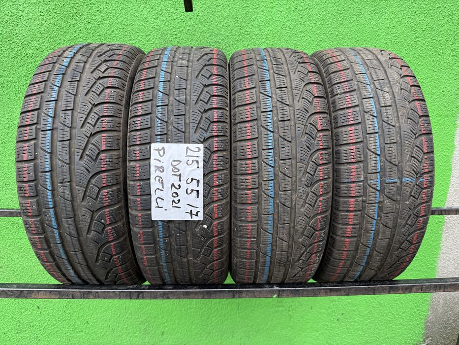 215/55/17 M+S PIRELLI Profil ramas 75% STARE EXCELENTA