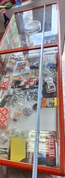 Стъклени алуминиеви щандове/витрини за магазин