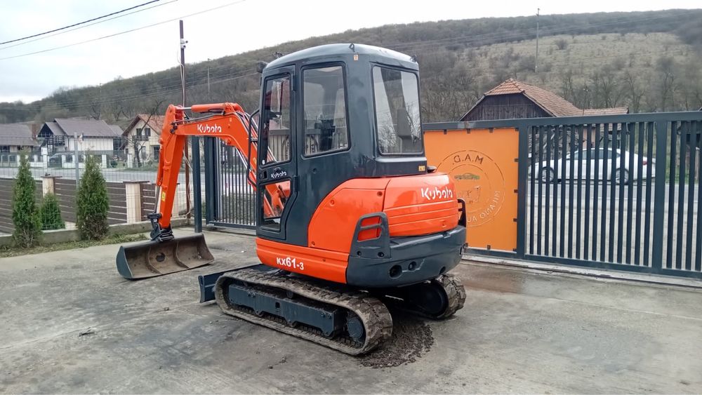 Miniexcavator kubota 2600kg