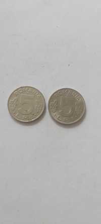 Moneda 5 lei 1992 si 1993