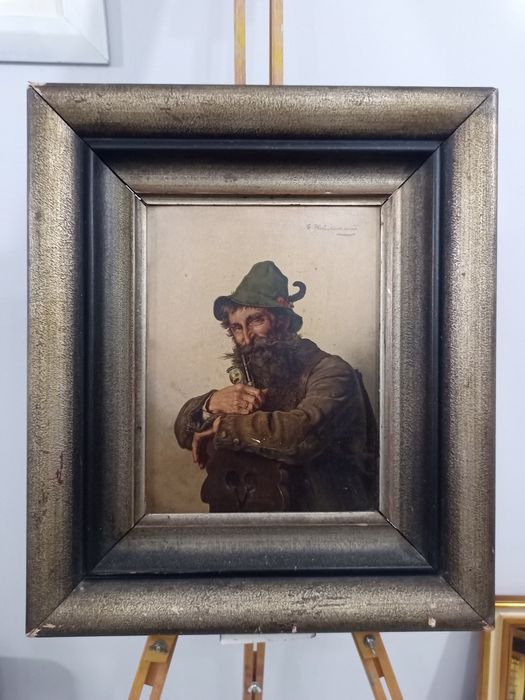 Антикварен Принт от Хуго Котшенрайтер (1854-1908)