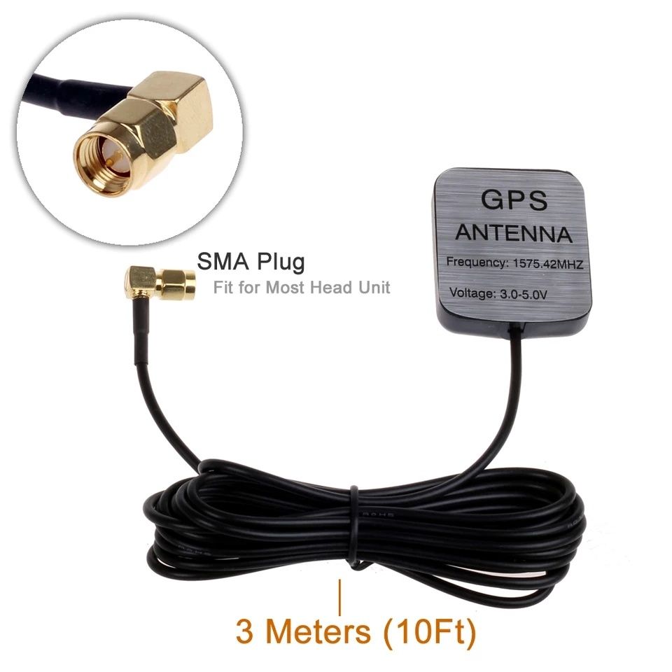 Antena GPS mufa Fakra sau SMA VW rns mfd Audi Skoda Seat Opel Mercedes