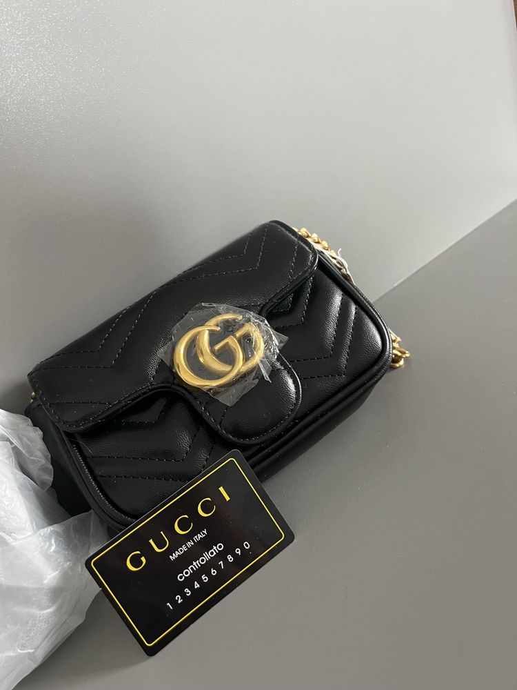 Geanta Dama neagra Gucci , noua cu eticheta