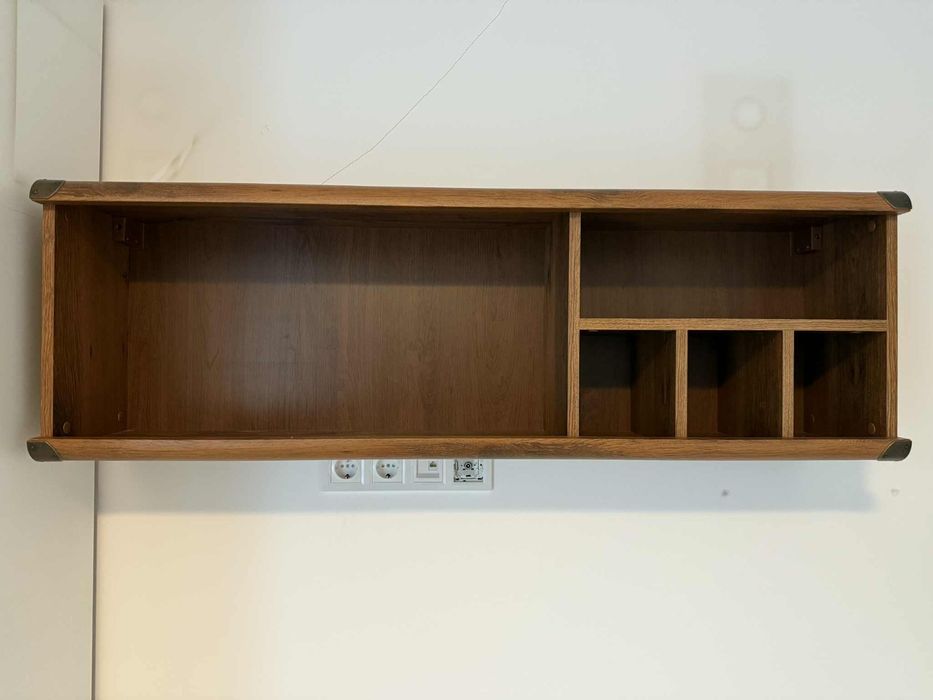 Raft tip Biblioteca de perete MDF 2 bucati