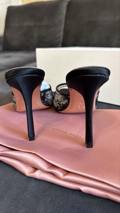 Pantofi Amina Muaddi - marime 36/full box/disponibil imediat