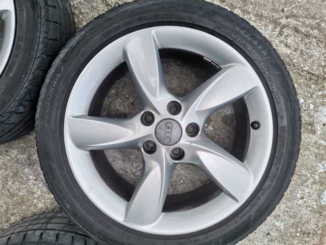 4бр лети джанти 17" за Ауди, Фолксваген, Шкода - с гуми 225/45/17