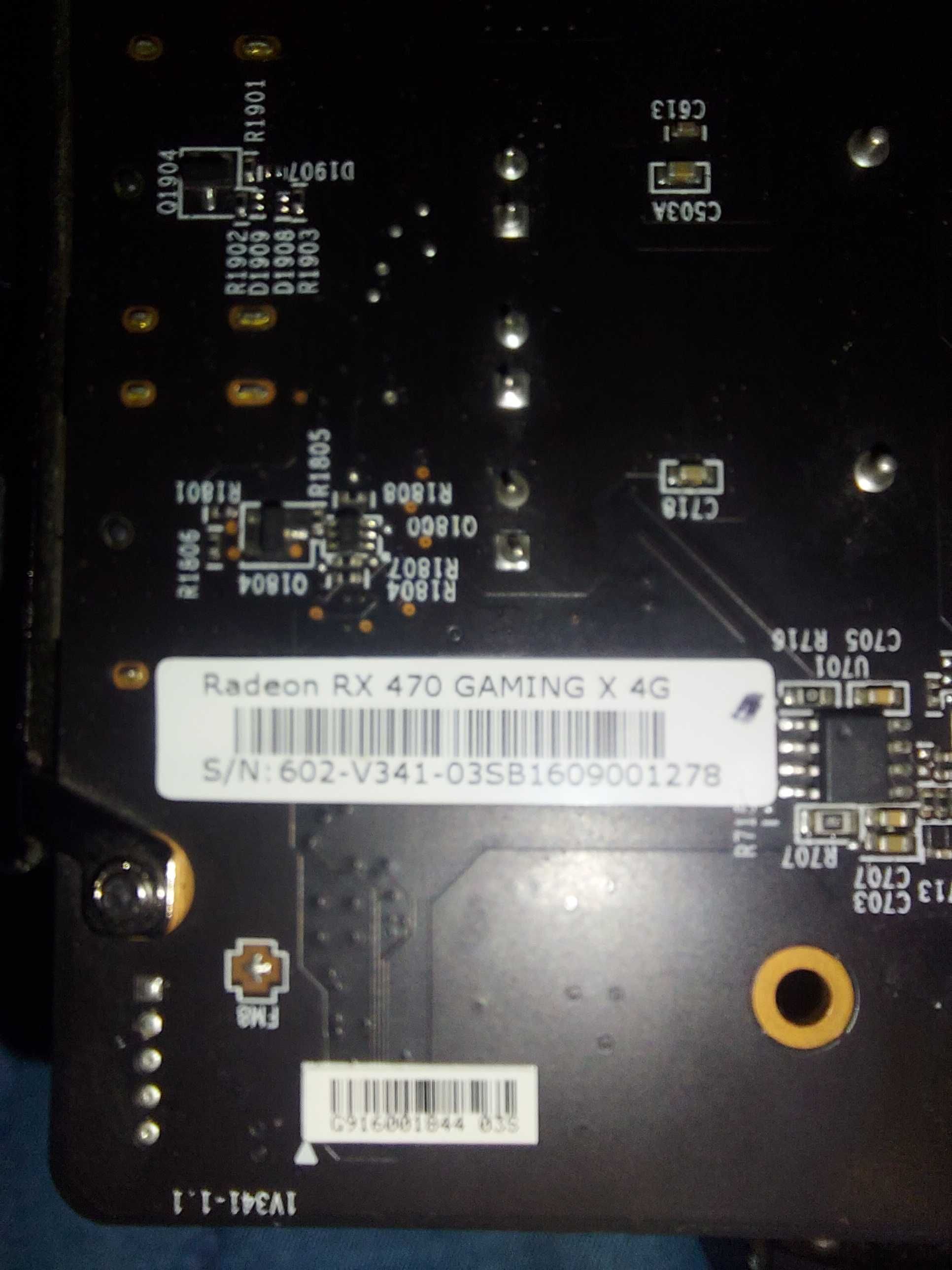 Видеокарта MSI Radeon RX 470 Gaming X 4GB