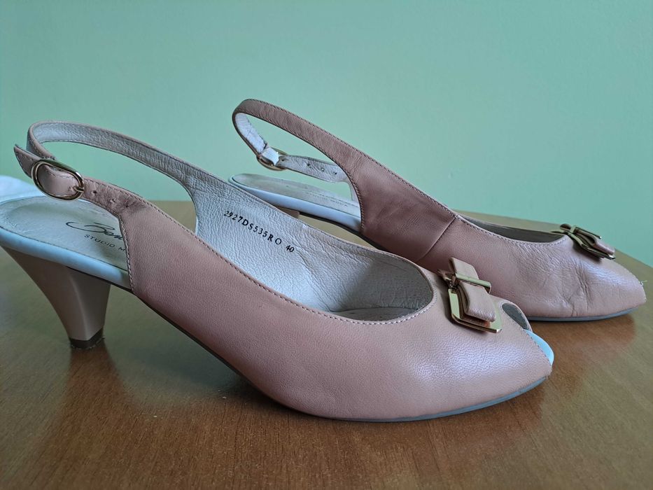 Sandale Benvenuty din piele naturala