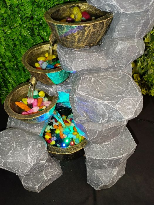 Qo‘l Mehnati Bilan Tayyorlangan Dekorativ Mini Sharshara