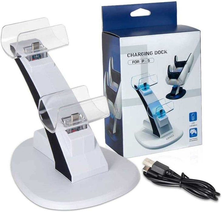 Двойна докинг станция  за PlayStation5 контролери