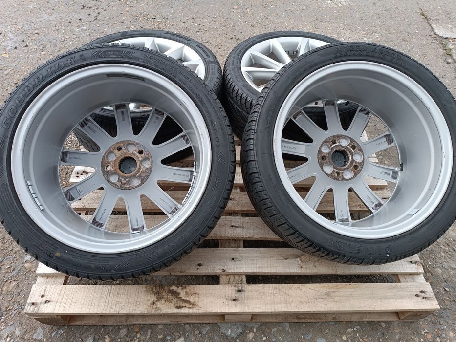 Лети джанти 18ки 5х112 VW + летни гуми 235/40/18