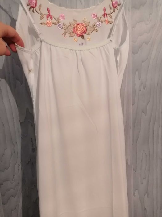 Negligee 2 piese - cămașă cu halat