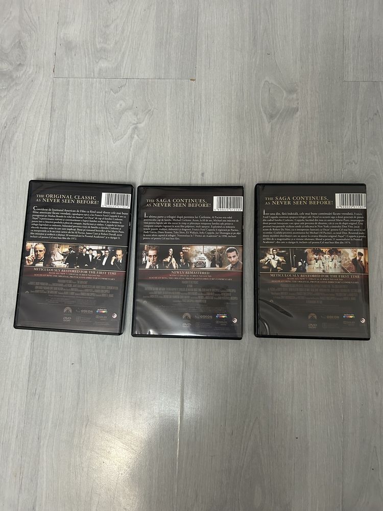 Filme dvd The Godfather Trilogy original aniversary box set