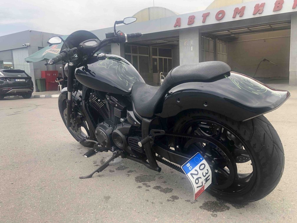 Yamaha xvs 1300 stryker custom modification