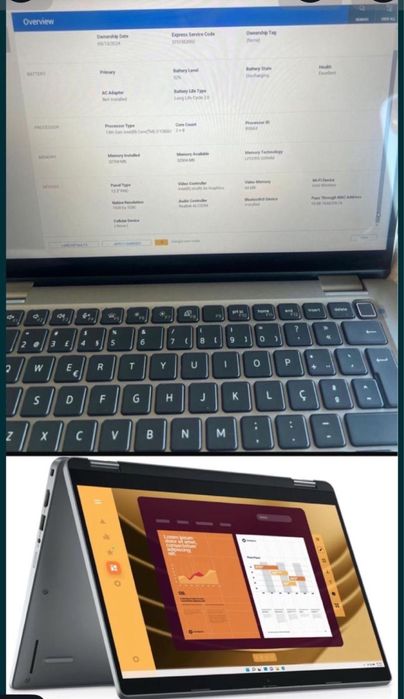 Laptop 2 in 1  Dell Latitude 5350  Touch 13,3” I7 1365U 512GB 32GB Nou