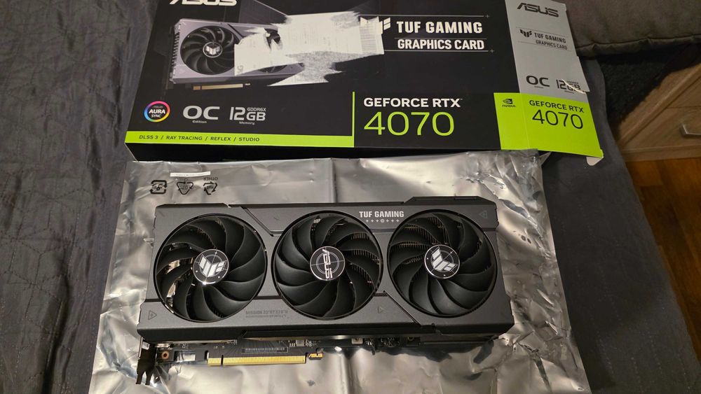 ASUS TUF Gaming GeForce RTX™ 4070 12GB GDDR6X OC Edition