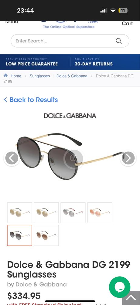 Слънчеви очила Dolce &Gabbana унисекс НОВИ
