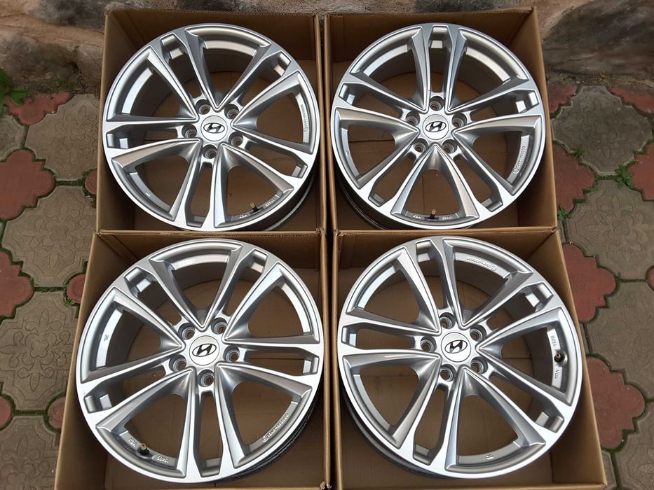 jante aliaj 18; 5x114,3; originale Hyundai Tucson, Kona, Santa Fe