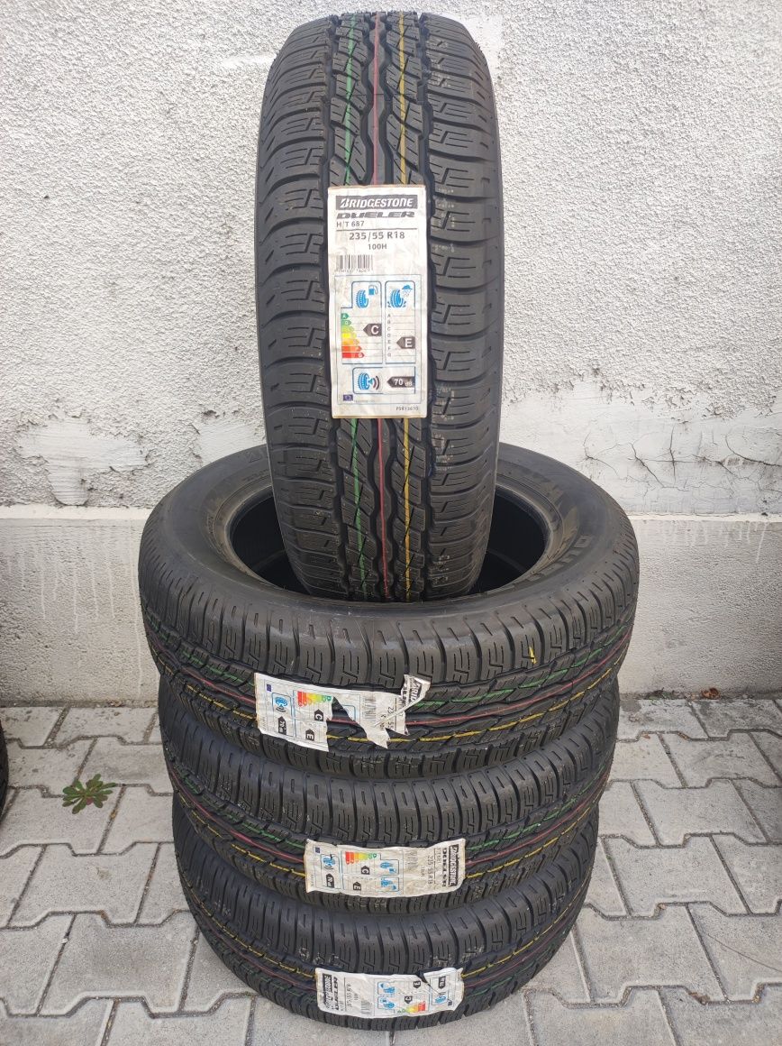 Anvelope turism all season noi Bridgestone 235 55 18 H/T