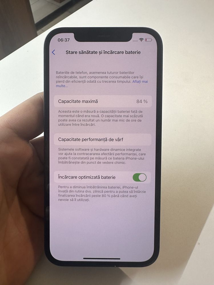 Iphone 12  64 gb neverlock fara componente schimbate