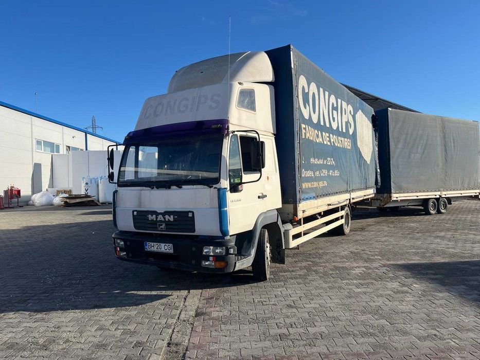 Ansamblu MEGA 100 mc MAN LE 8.180+REMORCA