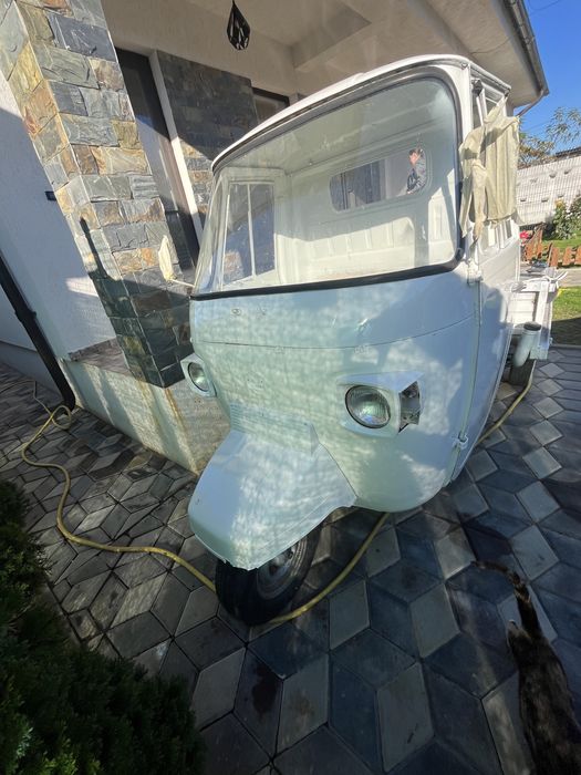 Vând sau schimb Piaggio Ape P601 funcțional - reconditionat