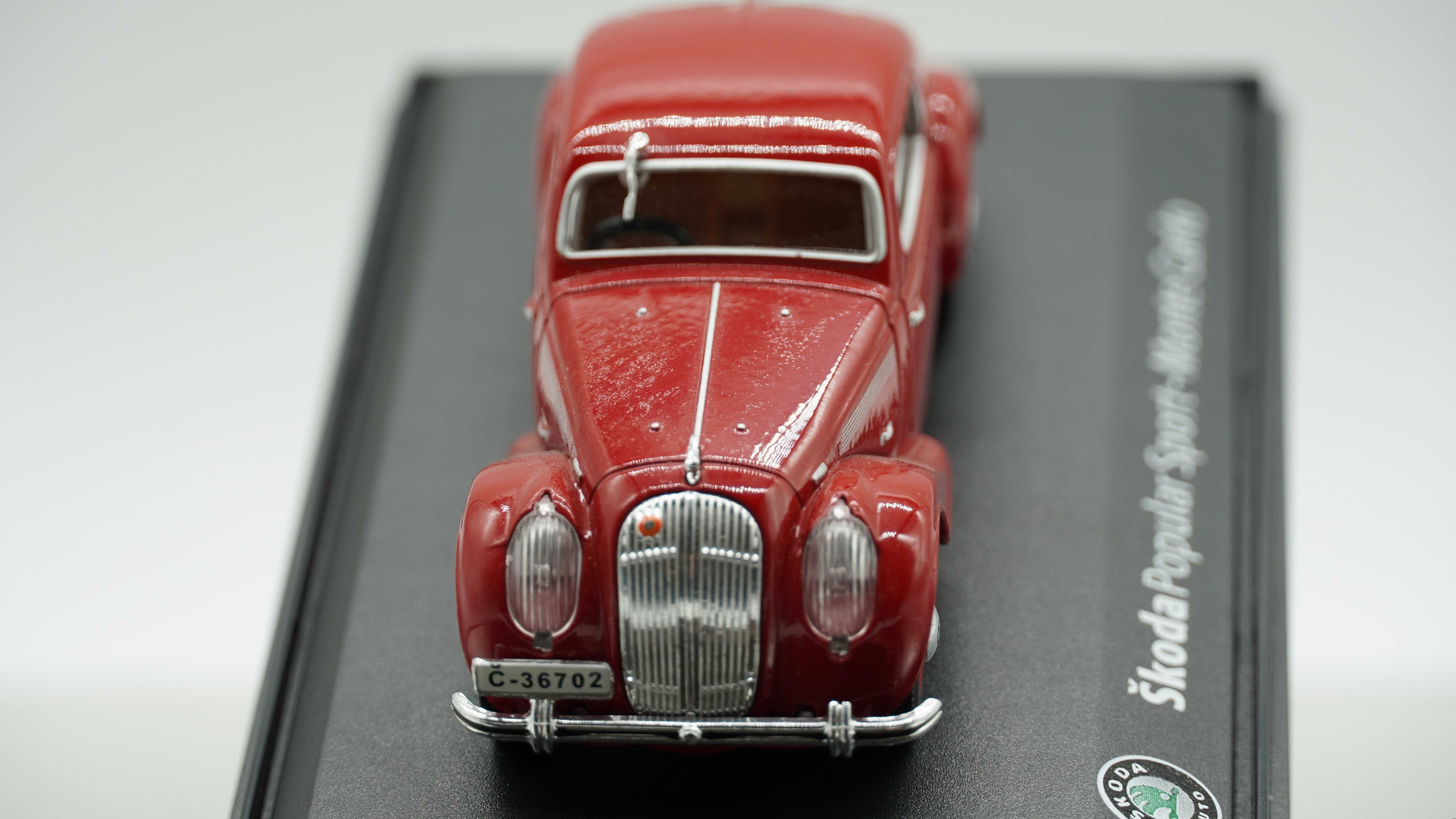 Skoda Popular Coupe Sport Monte Carlo - Abrex 1/43