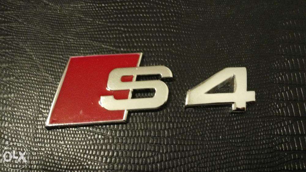 Emblema Audi S4-line (spate)