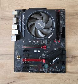 MSI B450 Gaming Plus Max + Ryzen 9 3900X + 16GB RAM Kingston Fury