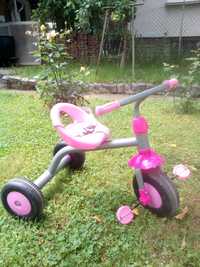 Детска триколка розова