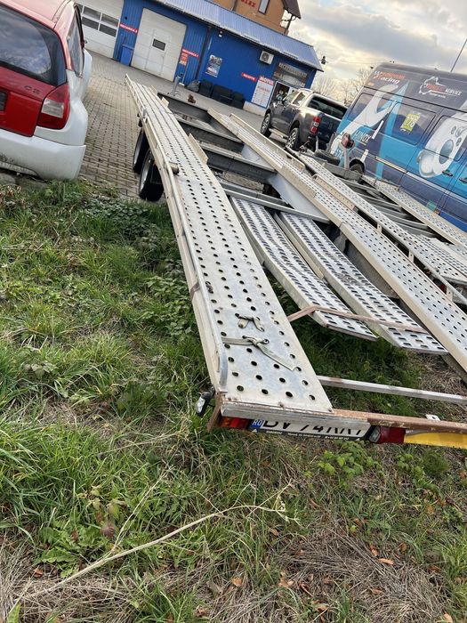 Platforma auto duba cu 2 axe