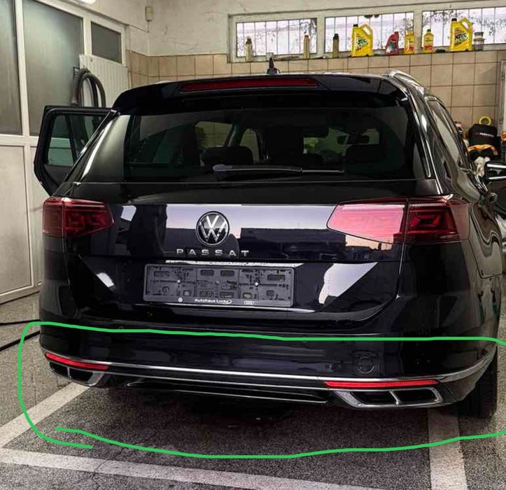 Passat R Line B8 (2021) Заден Дифузьор Passat R Line B8 (2021)