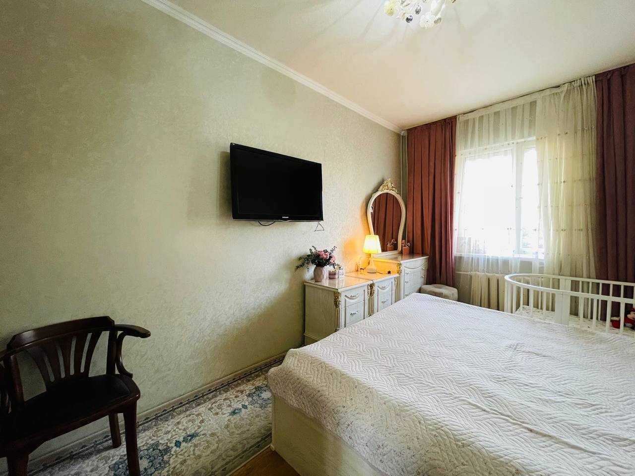 4-комнатная 94 м², евро ремонт, 4/9, Мирабад, метро Ойбек и Минг Урик`