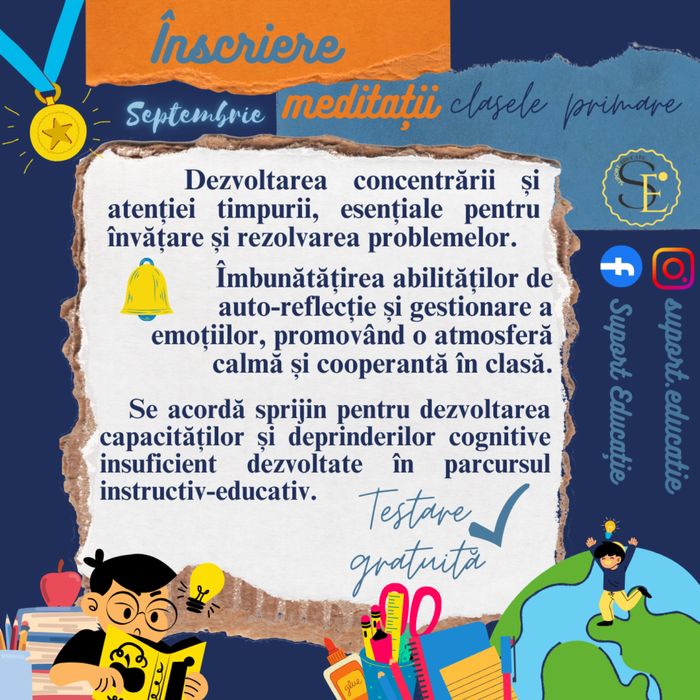 Meditații pentru elevii claselor I–IV