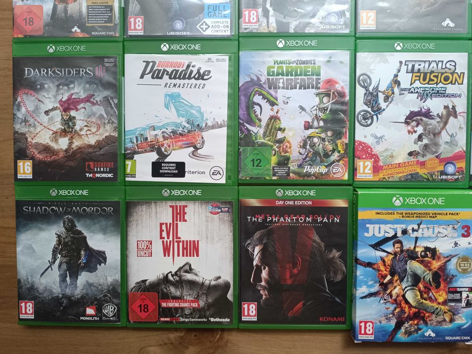 Xbox One Just Cause Fifa Steep Plants vs Zombie Thief Watchdogs NFL