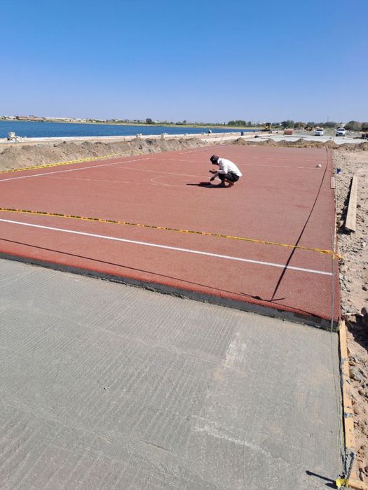 Резиновое покрытие! Под ключ десткие площадки, беговые дорожки, воркау