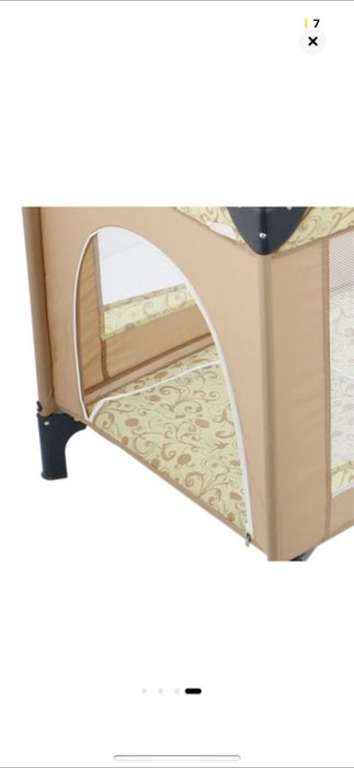 Pătuț pliabil cu 2 nivele, cu masă de înfășat