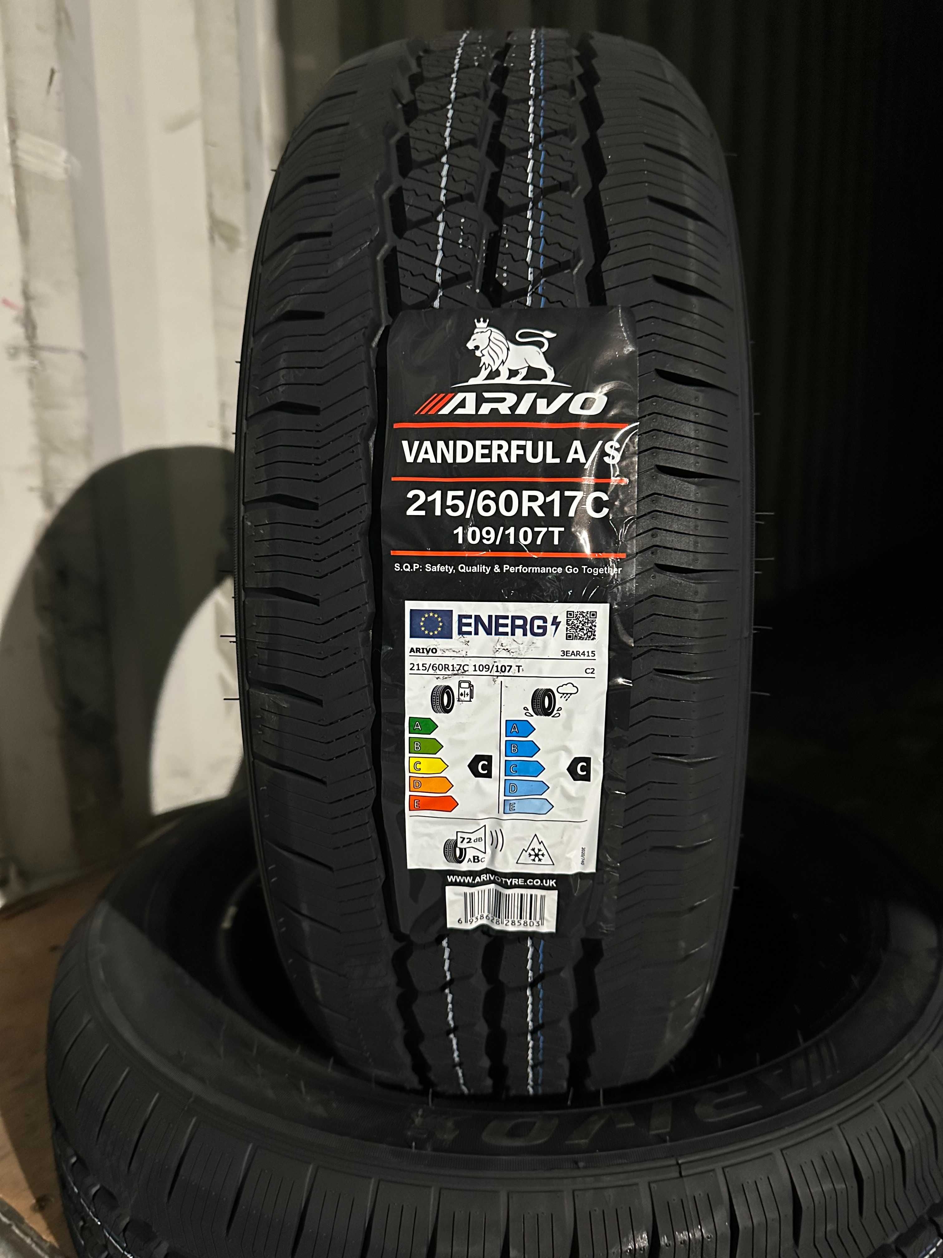 Нови Всесезонни Бусови Гуми Arivo Vanderful A/S 215/60R17C Нов Dot