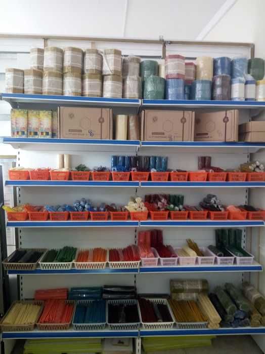 Свечи восковые цветные