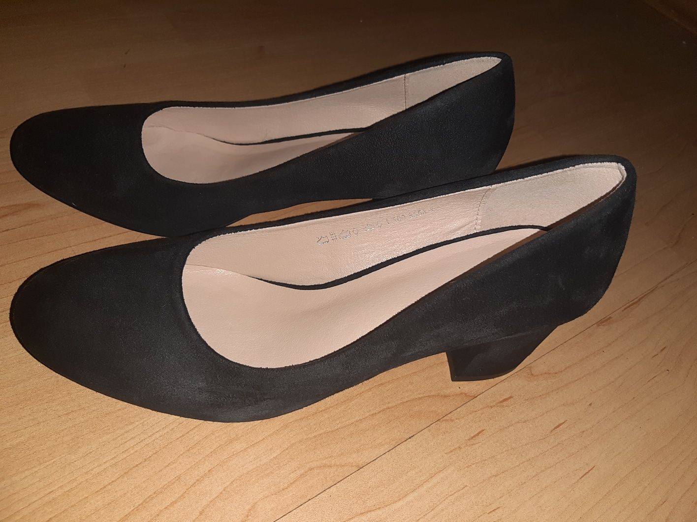 Pantofi cu toc negri dama Graceland masura 39