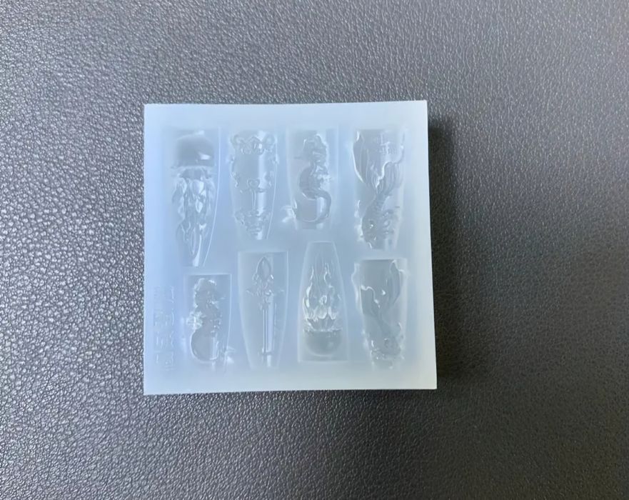 Силиконовый молд для зd дизайна ногтей