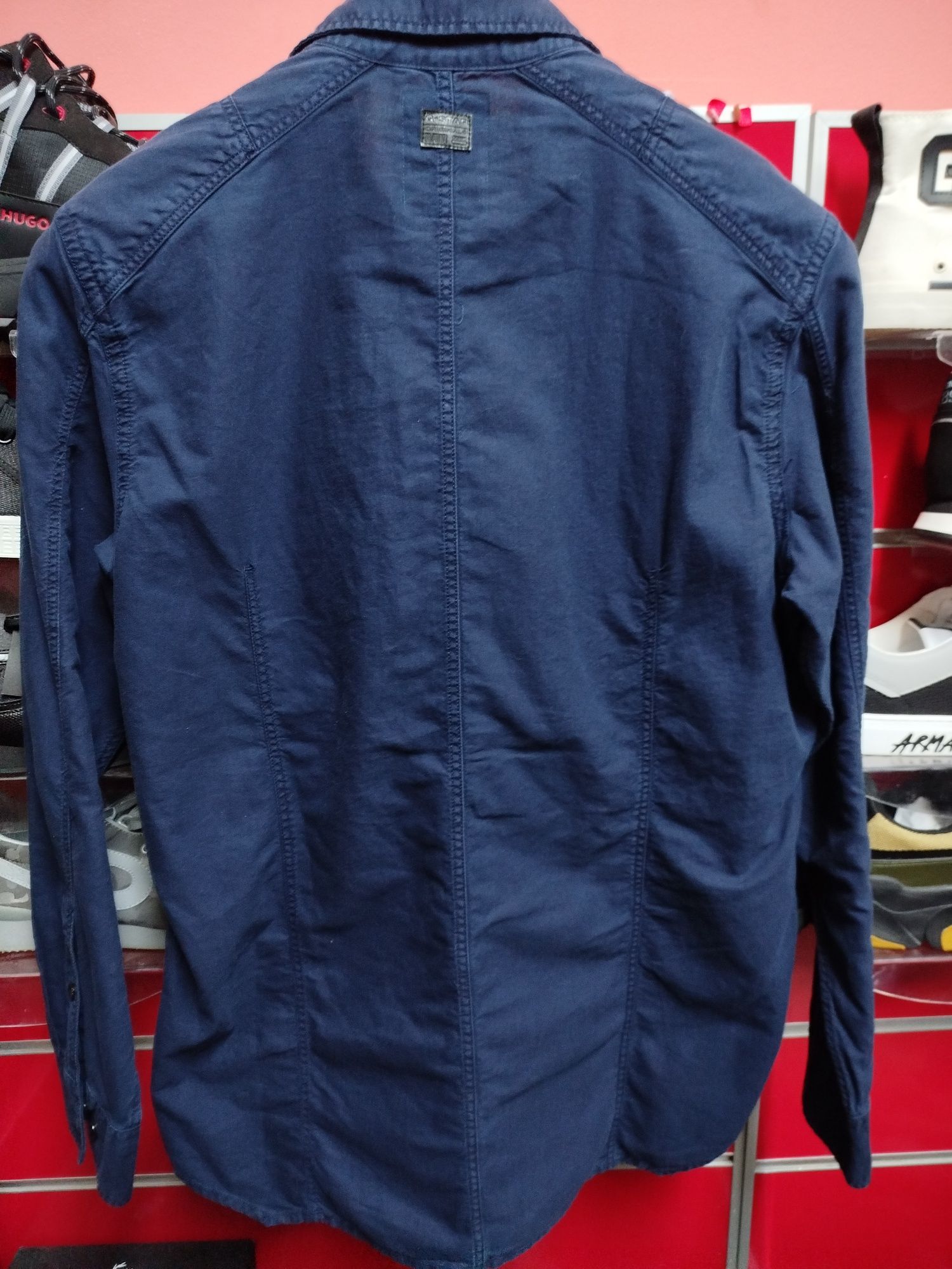 Оригинална мъжка риза G-Star Raw Powel L нова карго с цип