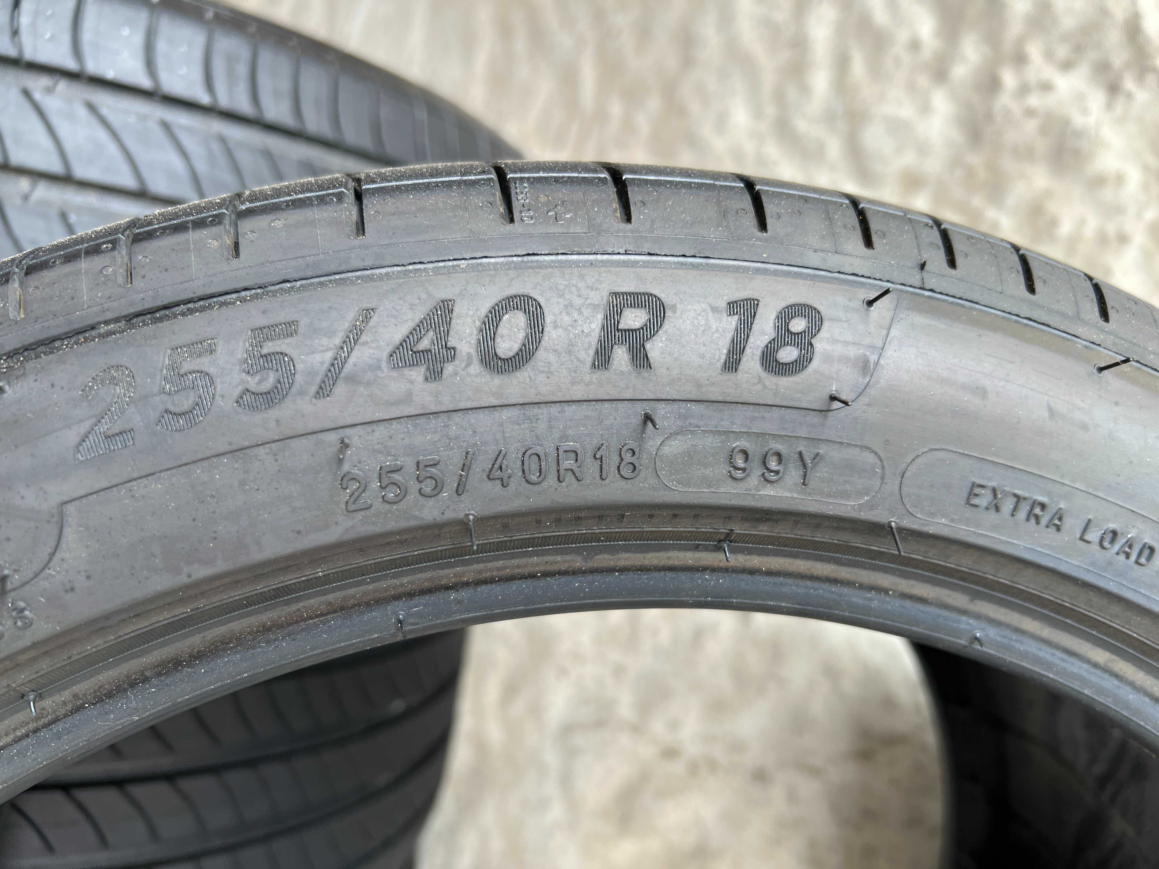 4 нови летни гуми 255/40R18 Michelin Primacy 4 XL MO 99Y DOT2023