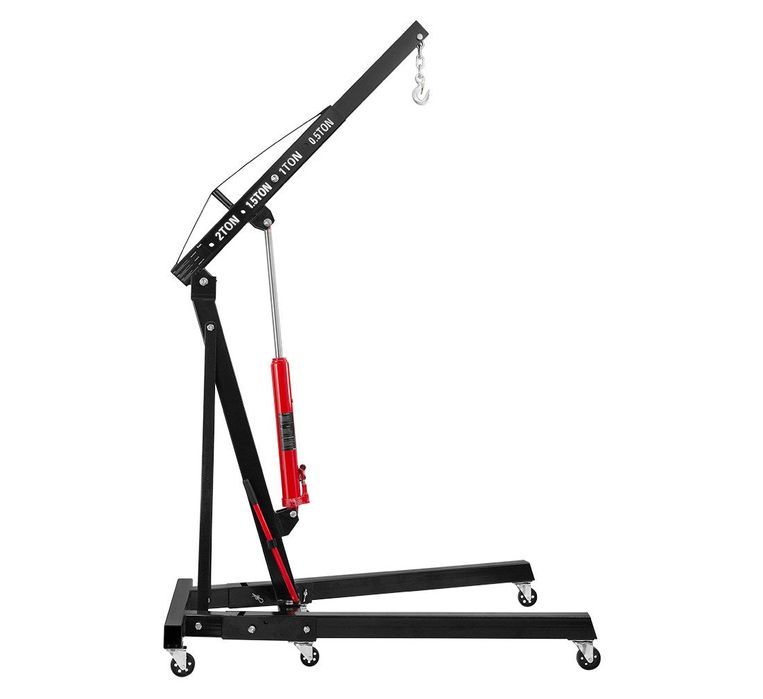 Girafa macara hidraulica scos motor 2t pliabila redats