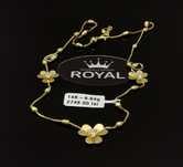 Bijuteria Royal lant din aur 14k 6.84 gr