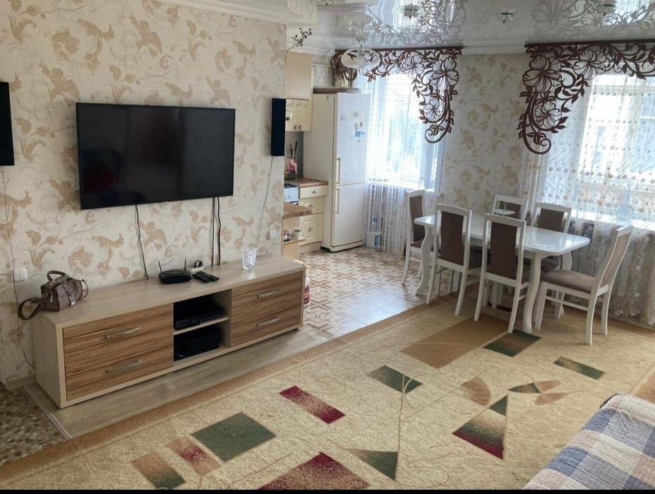 Продается 3-х комнатная квартира, район Рахмета, дом посуды 17400