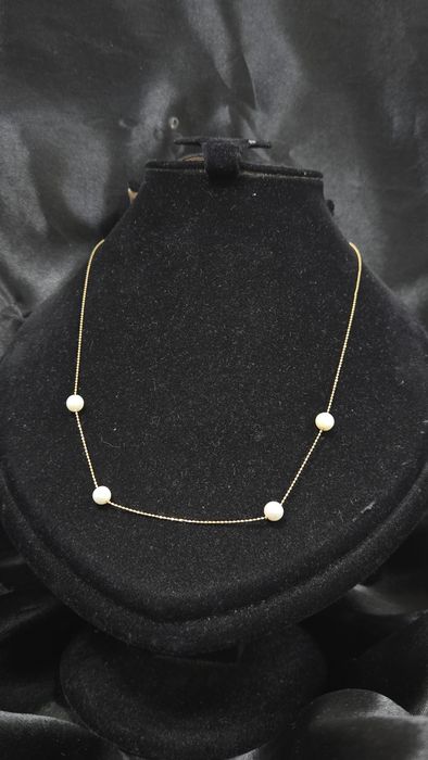 Цепь с жумчугом ЖанТаС ломбард Астана