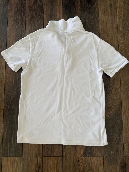 Бяло поло на Lacoste